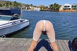 latina milf burns calories fast with a wild oral session. dancing and zumba can't compare to this hot cum blast!