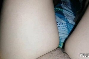 swollen wet pussy begs for cock while wife masturbates
