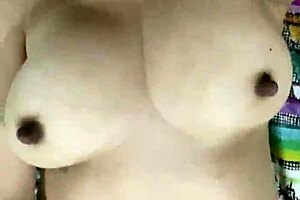 Hot mature Mexican mom Masturbating with her mature cock