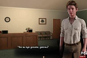 In Treasureofnadia, the mature girl tells me to cum on her leg in episode 2 scene 68