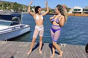 latina milf burns calories fast with a wild oral session. dancing and zumba can't compare to this hot cum blast!