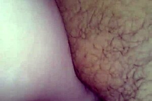 White and mature: In a passionate romantic clinch with a middle aged woman
