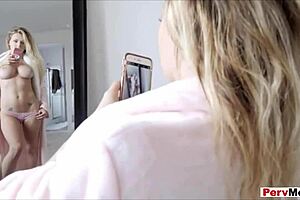 Teenager stepson’s late night and secret conversation with his beautiful stepmother