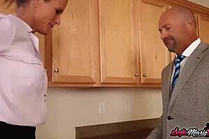 Sofie Marie seduces real estate client