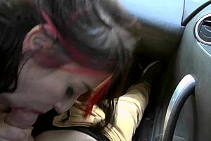 Lilith lips performs blowjob on cock in reality kings hardcore scene