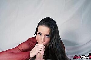 Sofie Marie’s explicit handjob plus her bubble butt and cum thirsty in POV