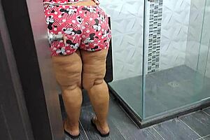 Watching my beautiful mother-in-law's big ass