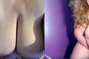 hey, bbw sister on video chat showing off her big fat ass?