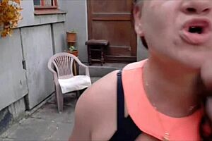 Klaudiaamergirl Hot Milf Masturbates Outdoors With Big Natural Tits.