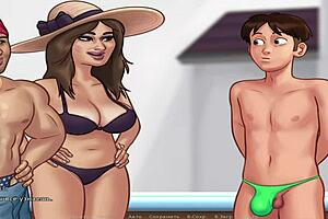 Summertimesaga MILF Uses 69 As Working Tool At Work