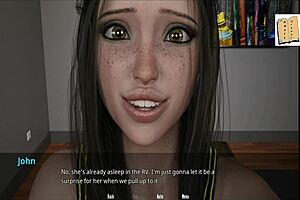 Damien Drives Everyone To Wvm In This Anime Adventure