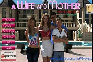 Wow, A Wife and Stepmother 88 in Intense Milf Brunette Teen Action!