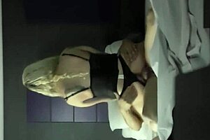 Fucking a busty police auxiliary with big tits