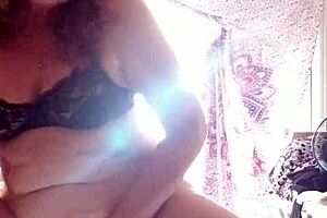 She Applies Lotion To Her Sexy Skin