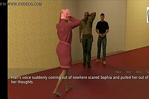 A married woman and her step-mother enjoy forbidden home sex