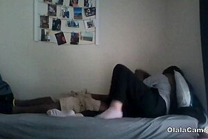 Extraordinary Interracial Huge Dick Couple Fucking All Positions On Olalacam