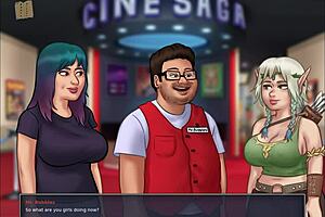 Summertime saga episode 119 features various scenes