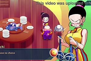 in kame paradise, chi chi cheats with big tits handjob and more 😏