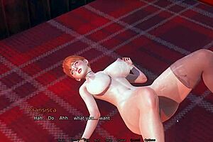 3D animated MILF and petite women in incubus-themed porn