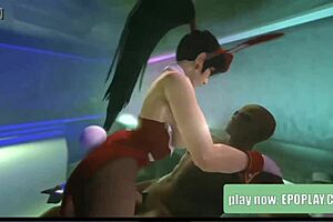 Bunny slut momiji riding