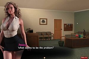 3D video of Nadia's big ass