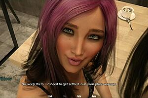 Sexy Tia tells John, 'I've got an offer with my big tits and ass you can't refuse'