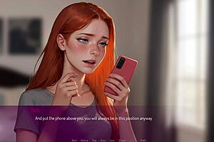 3D animated naughty wife calls