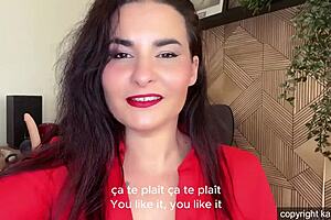 Subtitles for a porn video with an MILF mom who doesn’t want to cum