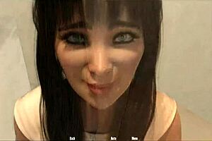 MILF seduces in 3D animation