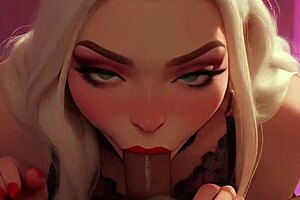 Stepmother’s new job: giving blow jobs to BBCs AI-generated