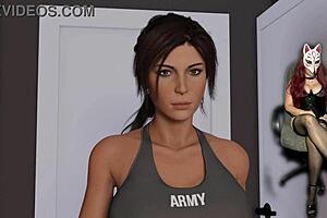 Croft Adventures Ep 14 - Sexy Cosplayer Playing