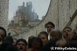 Lena Headey's nude walk of shame in Game of Thrones