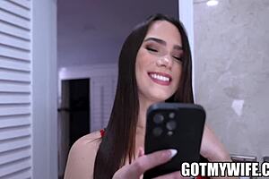 Ivy Ireland's heart races in her hotwife Valentine's surprise with Jay Smooth's intense POV blowjob and hardcore taboo adventure