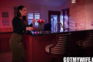 Ivy Ireland's heart races in her hotwife Valentine's surprise with Jay Smooth's intense POV blowjob and hardcore taboo adventure