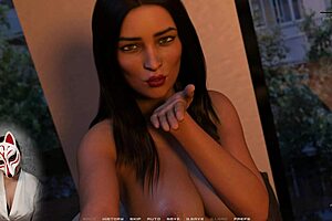 Mature women with big tits in a game of mutual pleasure in anime porn