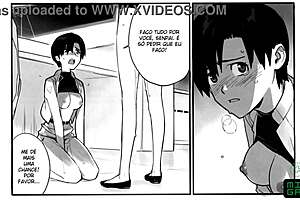 Maya and Ritsuko’s bodies in action in Evangelion parody