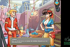 Space Rescue Ep 12 - Banging Busty Junkyard Owner