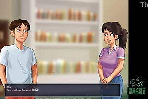 Summertime saga episode 74: The forbidden romance with my strict teacher