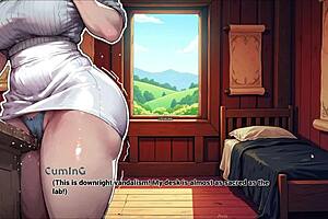 Stepmom's squirting surprise on desk