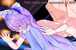 3D hentai featuring bouncing boobs