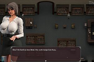 MILF characters in cartoon game