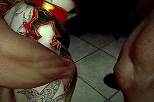 Mature men gang bang Asian cosplay