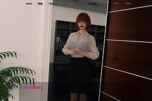 My stepmother seduces me on the sofa in 3D