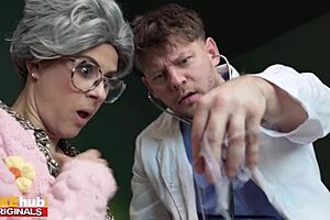 Doctor's appointment turns into a steamy MILF's wild ride