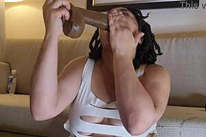 Black MILF self-pleasure and desires