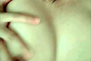 Mature Asian beauty gets her nipples and pussy licked and fingered