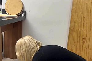 Muscular stud gets a creamy reward from a Latina MILF