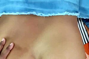 my wife is excited in friend's bedroom