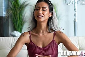 Veronica indulges in taboo pleasure with daughter's date, hardcore tits and ass action!