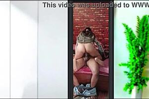 Step-sis seduces stepbro at work